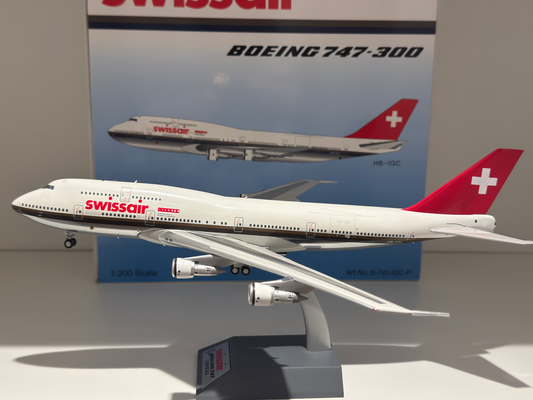 Boeing 747-300 Combi Swissair – Inflight200 1:200