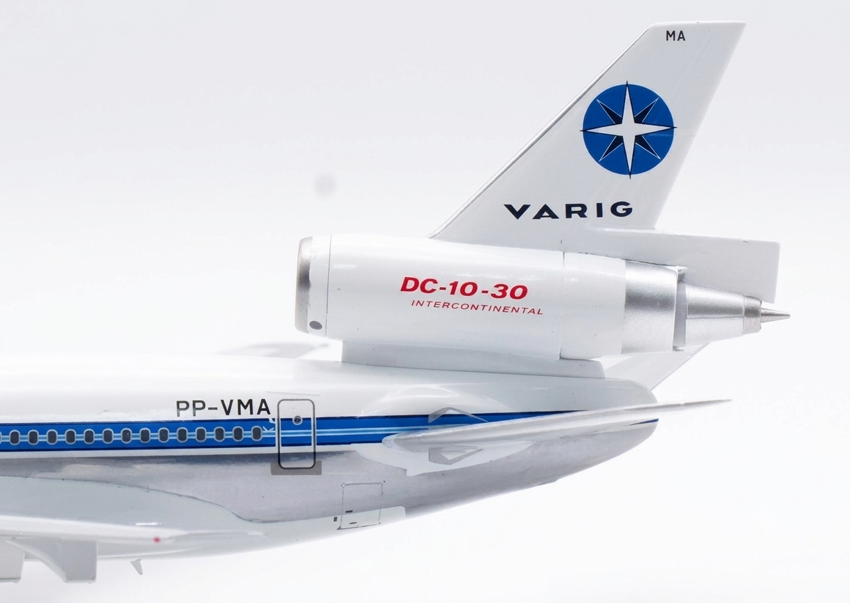 Douglas DC-10-30 VARIG em escala 1/200 (Inflight200)
