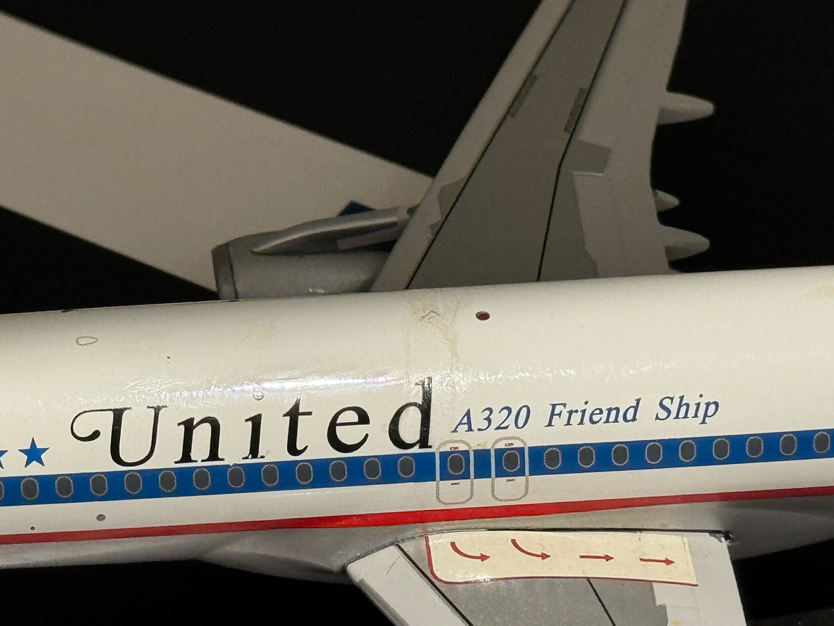 Airbus A320-200 United Airlines (Friendship) – Gemini200 1:200