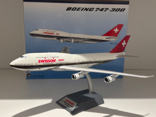 Boeing 747-300 Combi Swissair – Inflight200 1:200