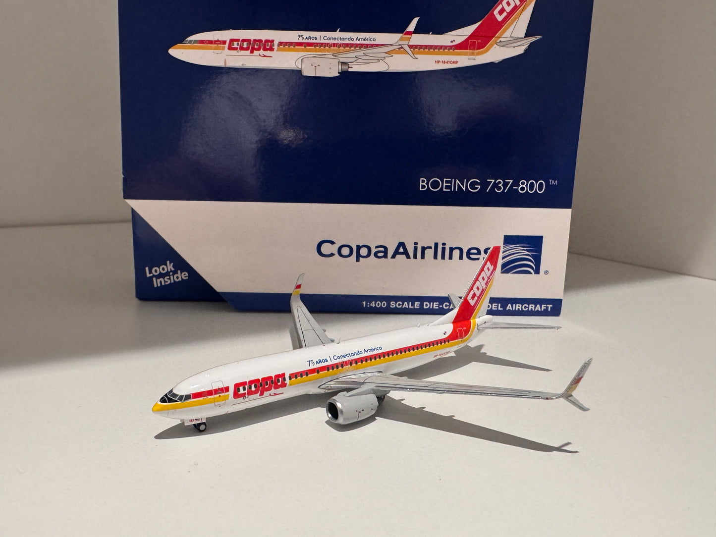 Boeing 737-800 Copa Airlines 75 Anos – Gemini Jets 1:400