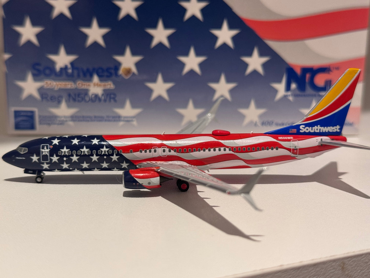 Boeing 737-800 Southwest Airlines 50 Years “One Heart” – NG Models 1:400