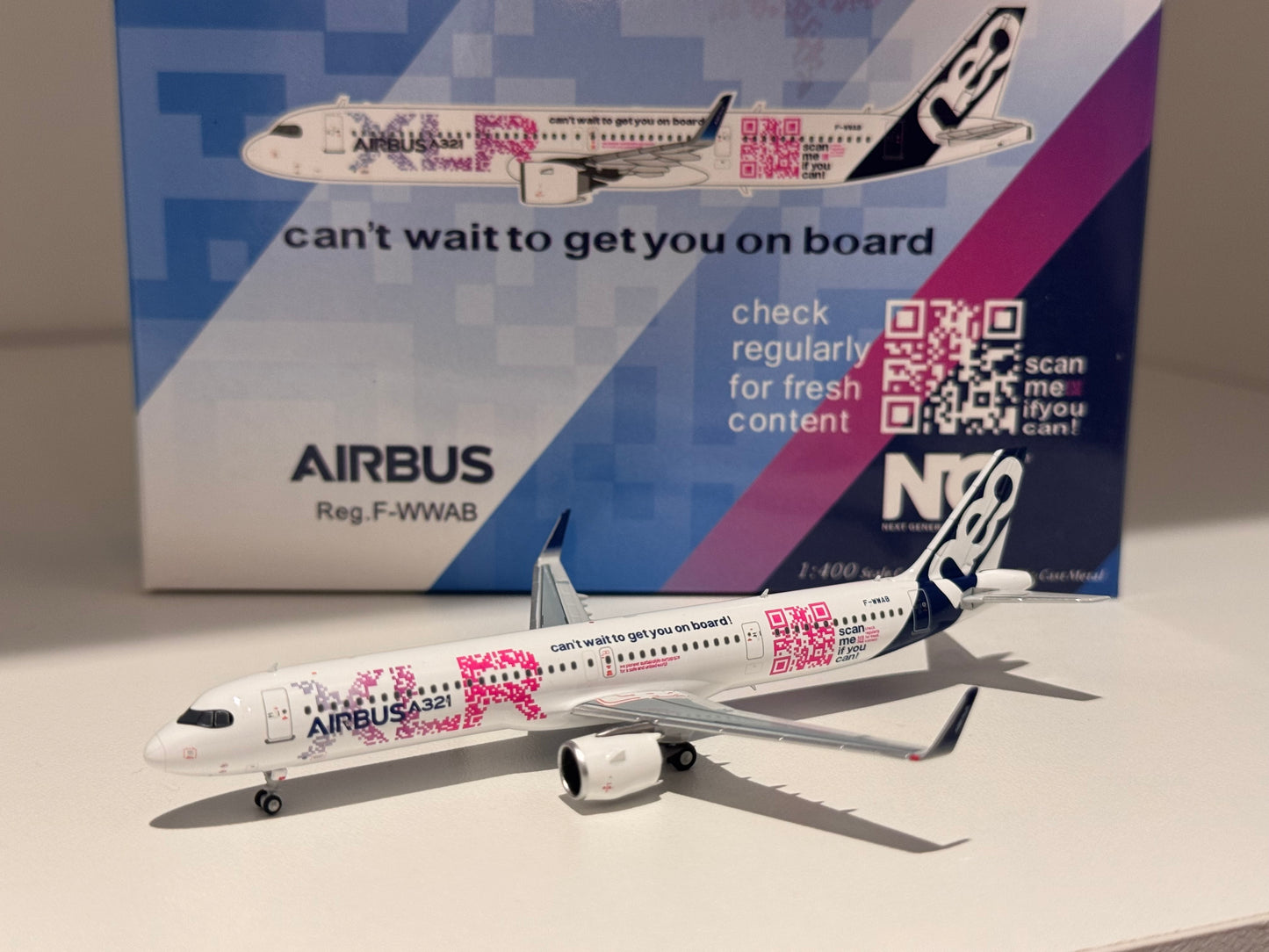 Airbus A321XLR QR Code – NG Models 1:400
