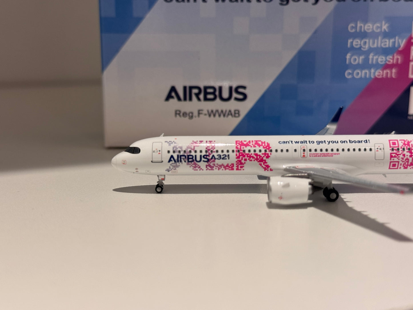 Airbus A321XLR QR Code – NG Models 1:400