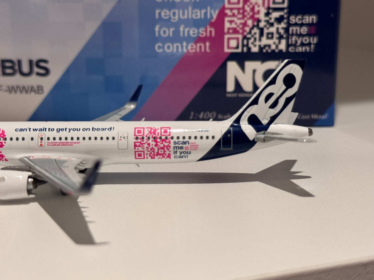 Airbus A321XLR QR Code – NG Models 1:400