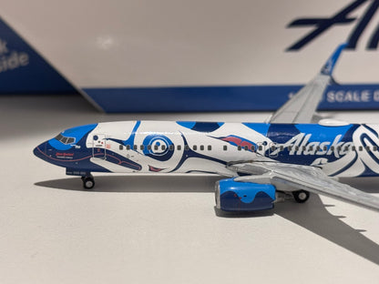 Boeing 737-800 Alaska Airlines “Salmon-People” – Gemini Jets 1:400