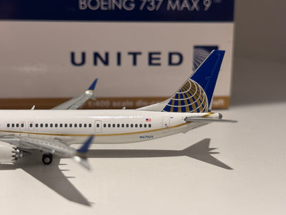 Boeing 737 MAX 9 United Airlines – Gemini Jets 1:400